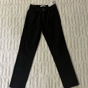 NWT - PacSun Mom Jean women’s waist size 22 Black